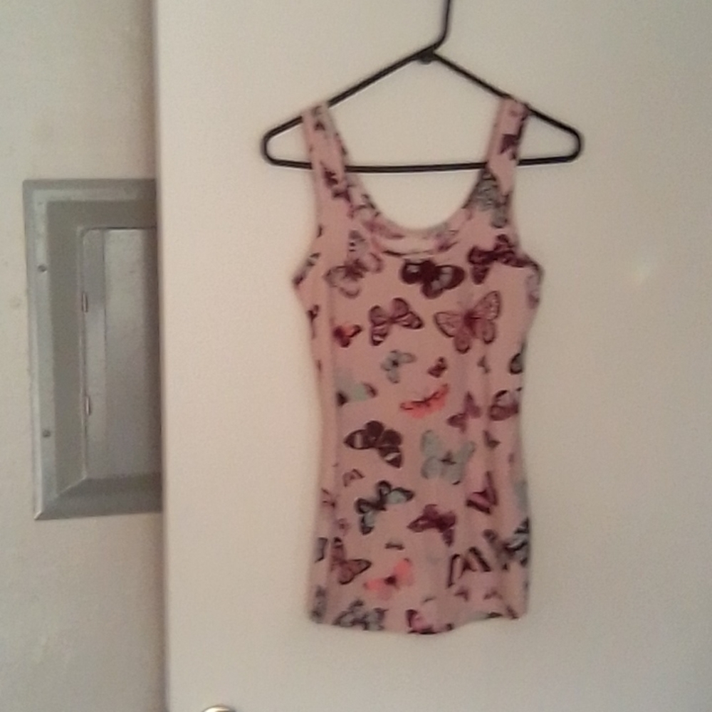 Pink flower dress